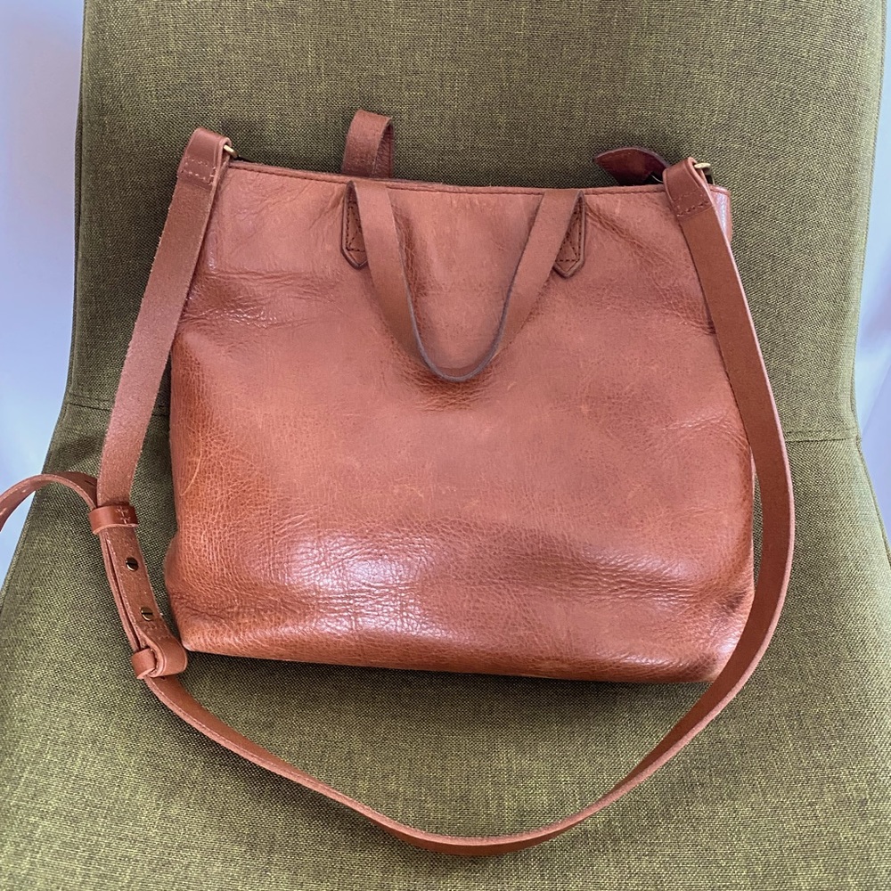Madewell small transport tote